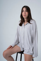 LULL Kısa Pijama — Gri