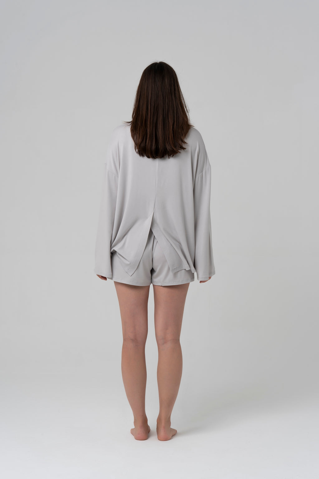 LULL Kısa Pijama — Gri