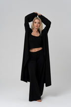 BALM Uzun Kimono — Siyah