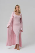 BALM Uzun Kimono — Pembe