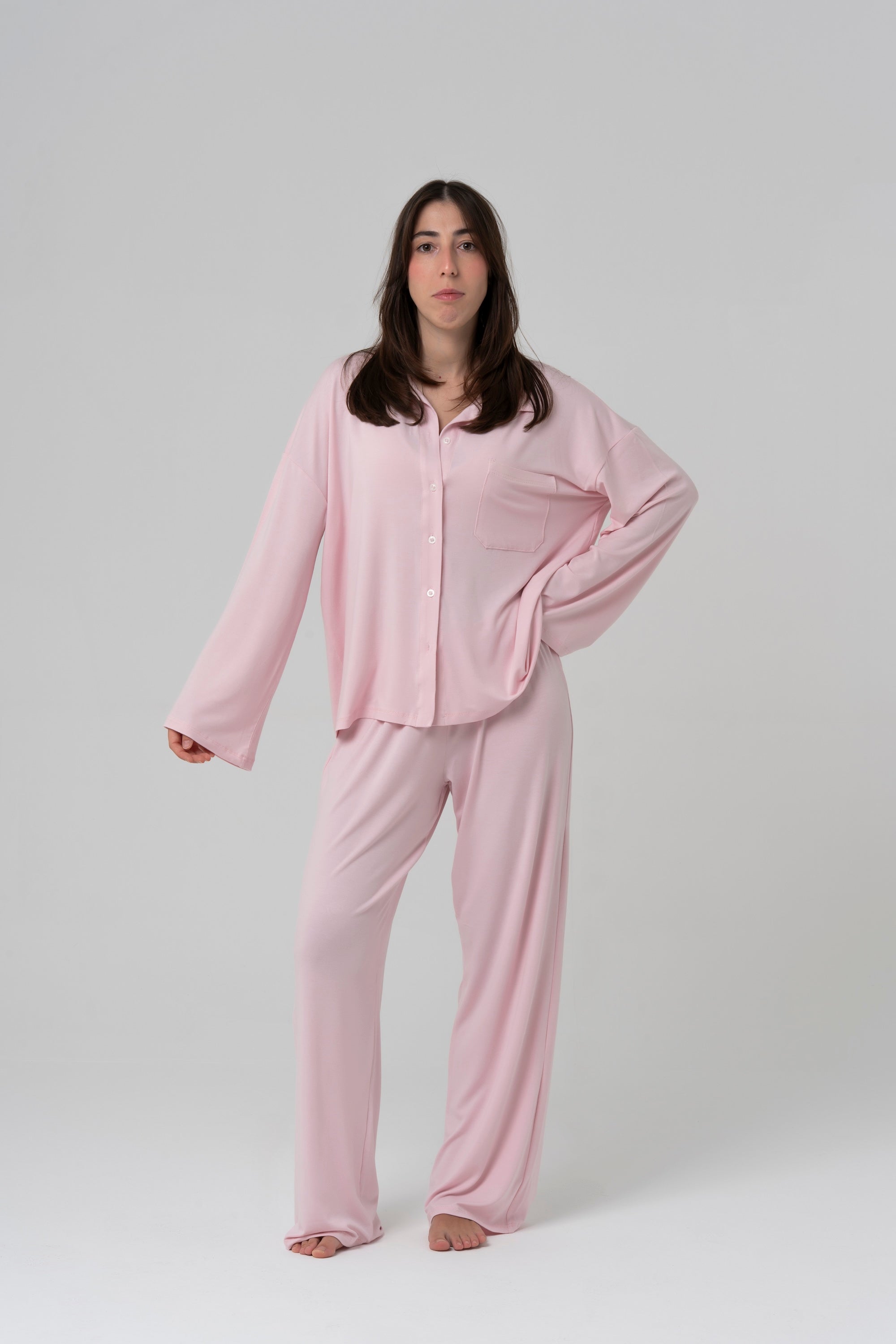 LULL Pijama — Pembe