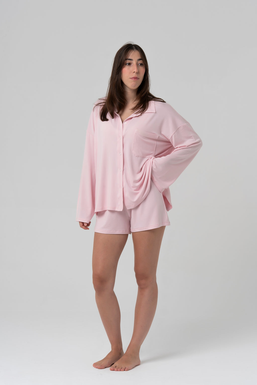 LULL Kısa Pijama - Pembe