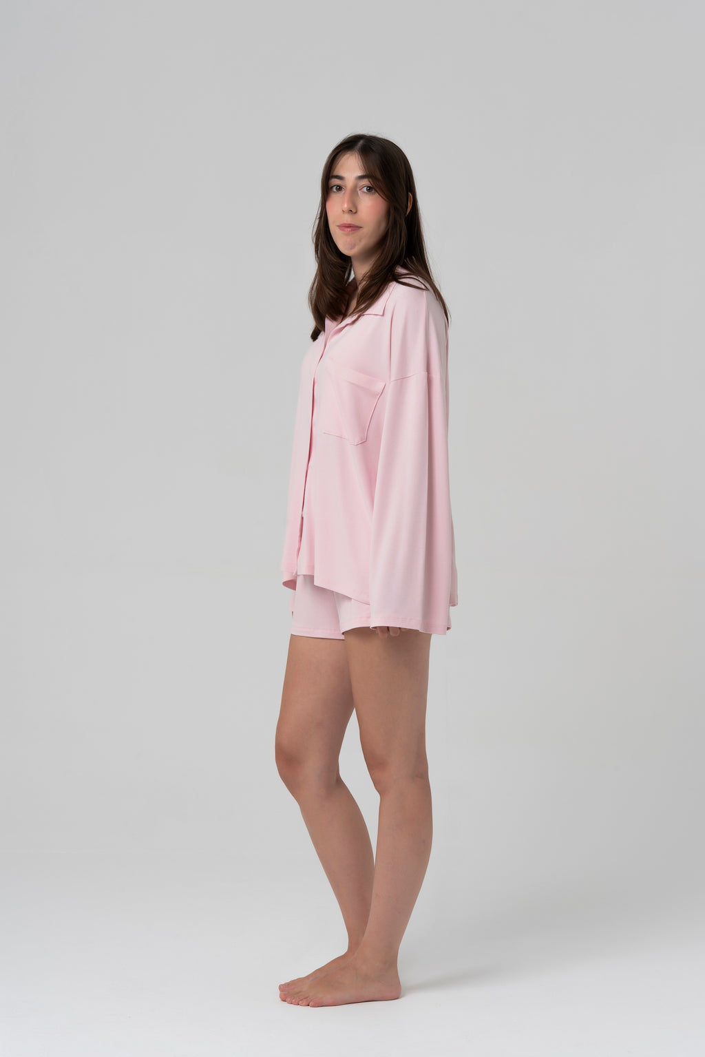 LULL Kısa Pijama - Pembe