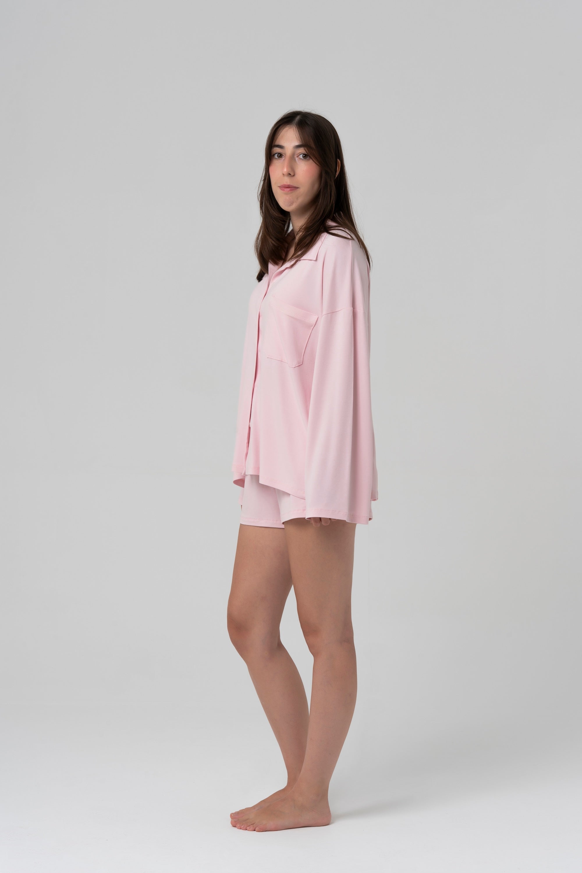 LULL Kısa Pijama - Pembe
