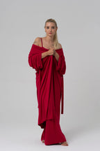BALM Uzun Kimono — Kırmızı